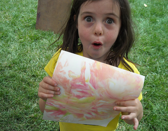 And Marble-ized Paper!